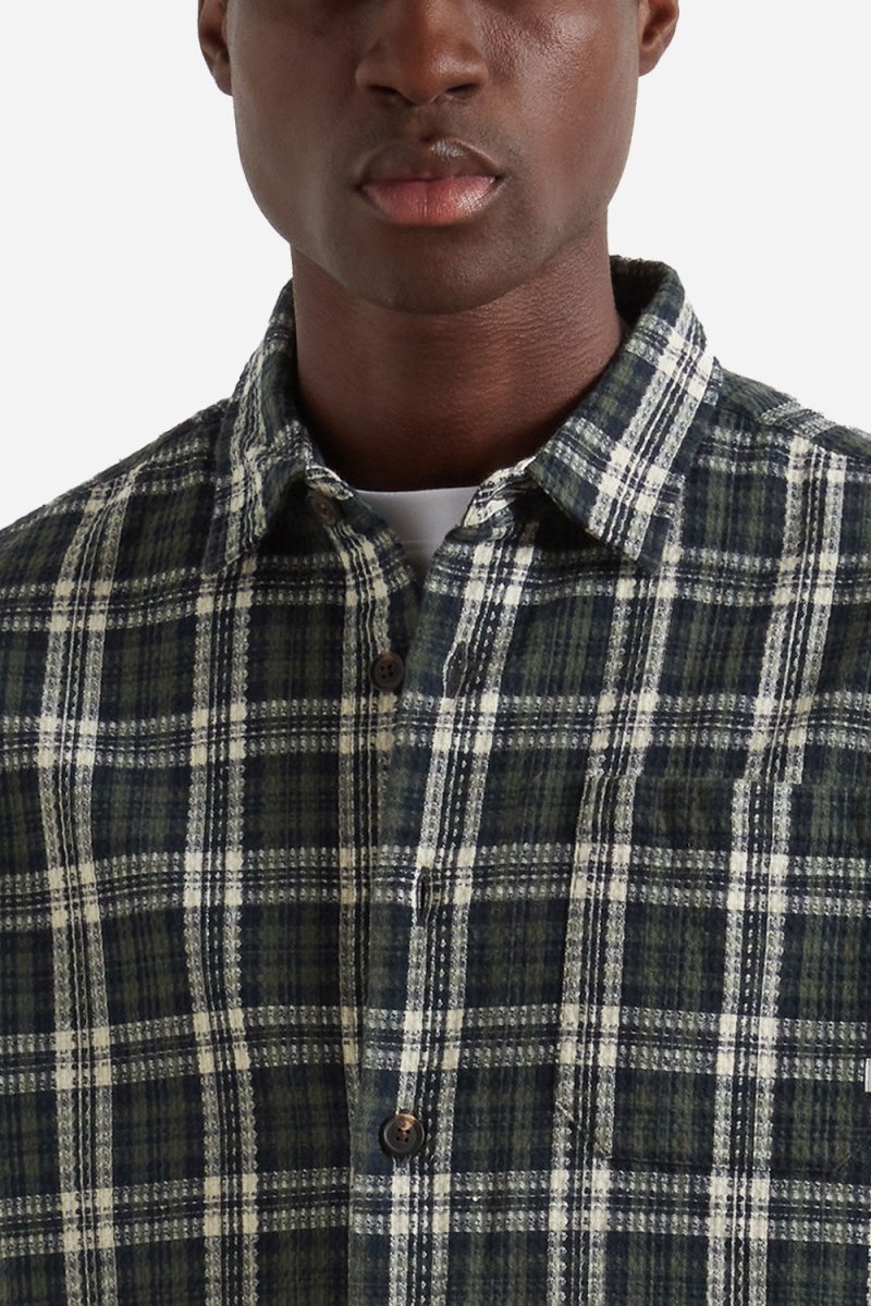 Farah Hardaker Long Sleeve Check Shirt (Rosemary) | Shirts