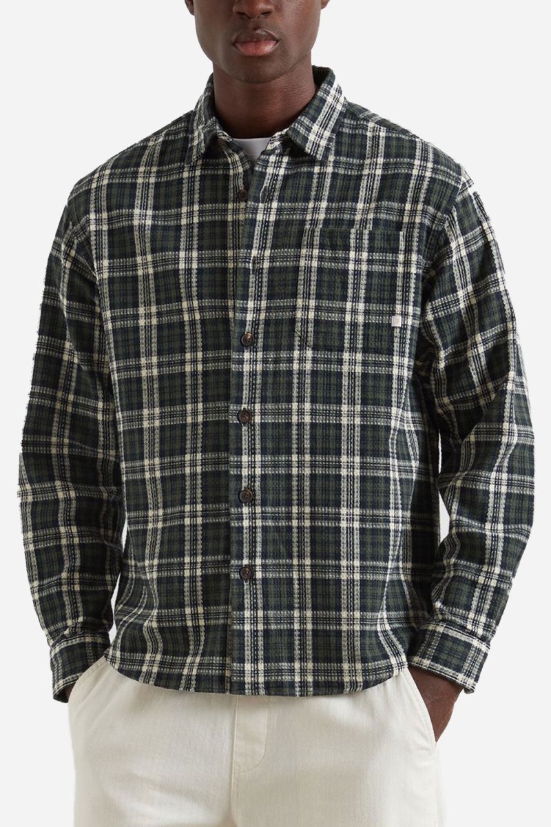 Farah Hardaker Long Sleeve Check Shirt (Rosemary) | Shirts