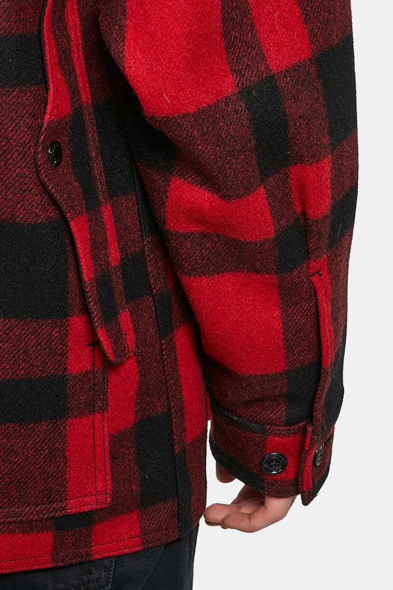 Filson Mackinaw Wool Cruiser Jacket (Red/Black Plaid) | Jackets