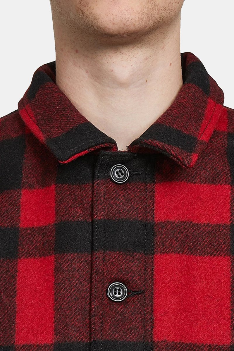 Filson Mackinaw Wool Cruiser Jacket (Red/Black Plaid) | Jackets