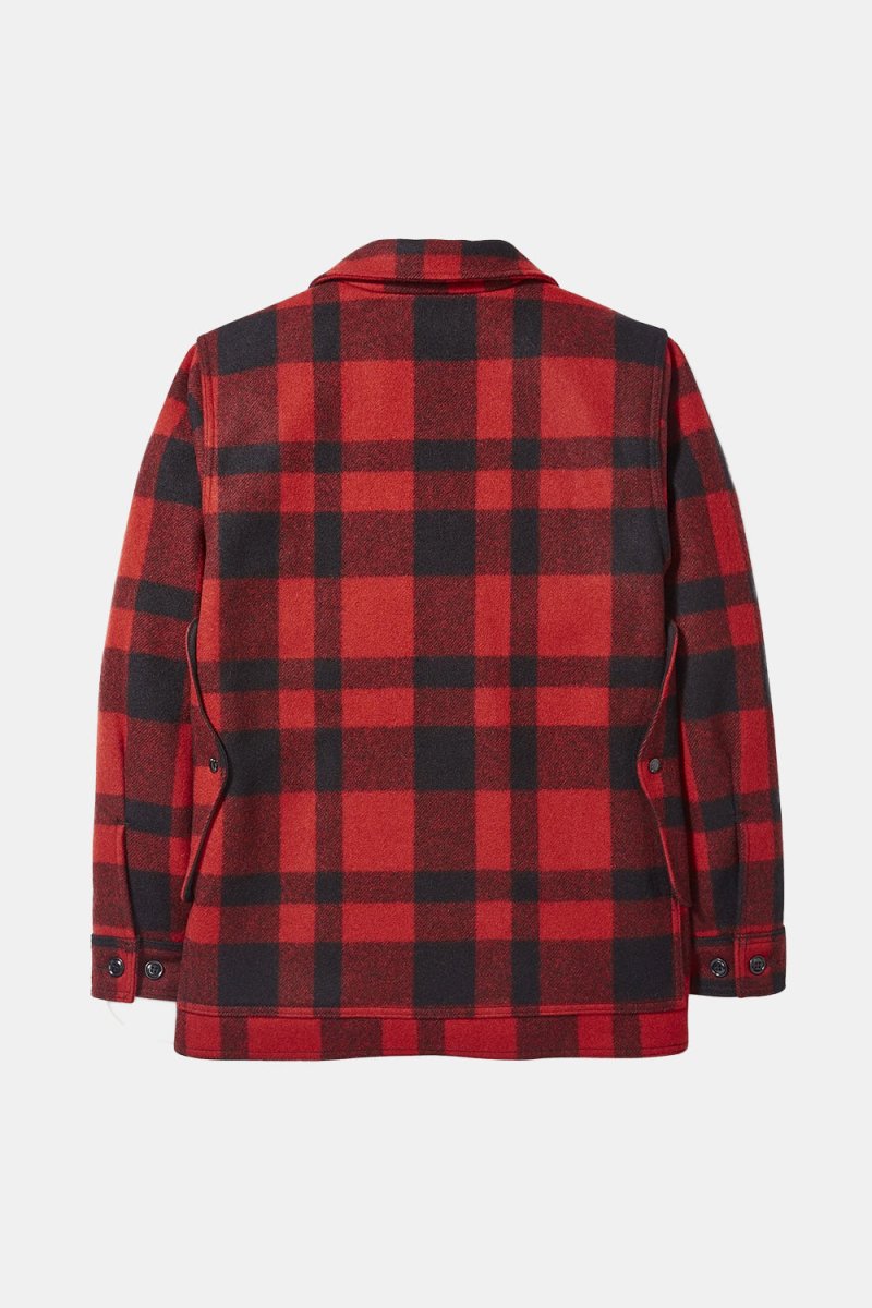 Filson Mackinaw Wool Cruiser Jacket (Red/Black Plaid) | Jackets