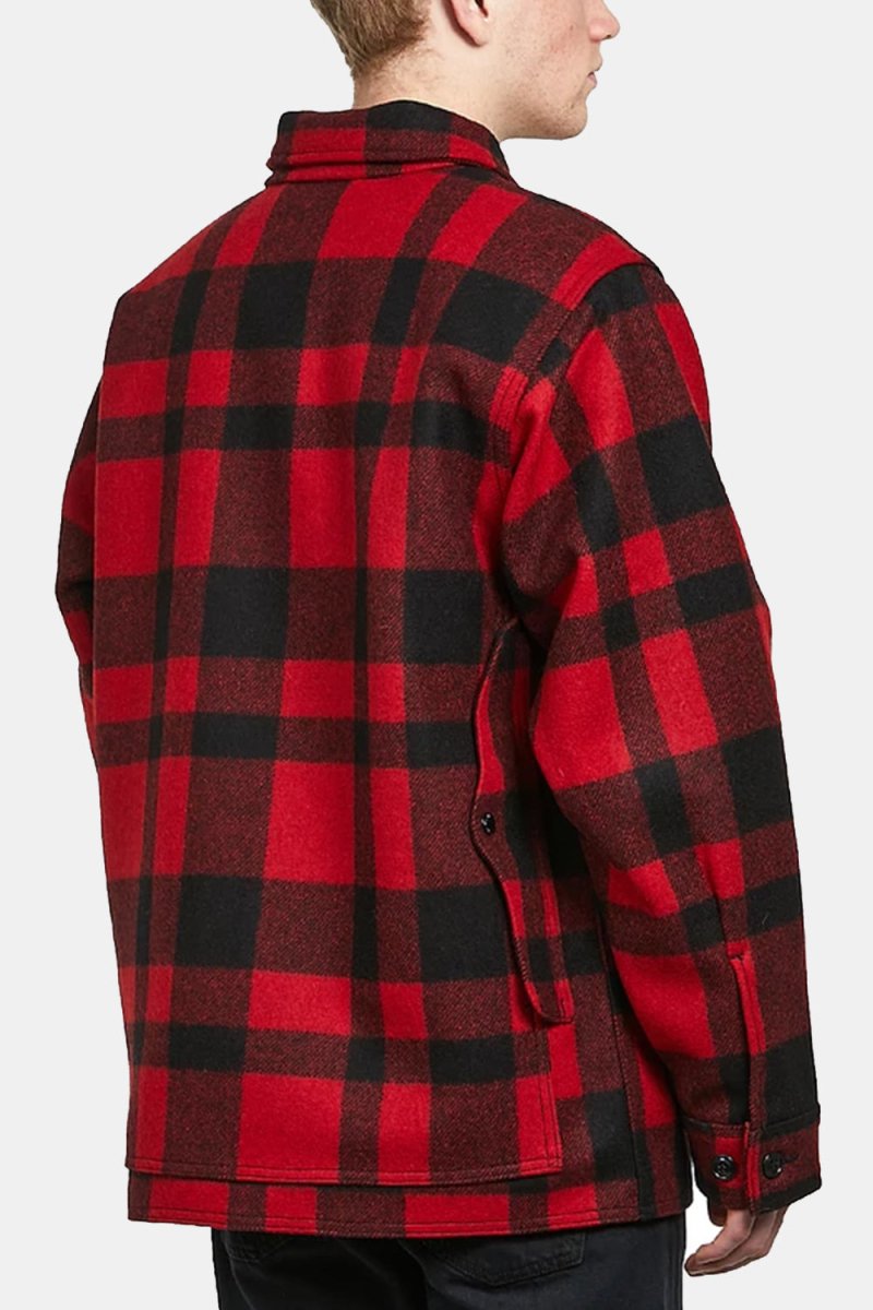 Filson Mackinaw Wool Cruiser Jacket (Red/Black Plaid) | Jackets