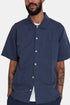 Folk Gabe Short Sleeve Shirt (Soft Navy) | Shirts