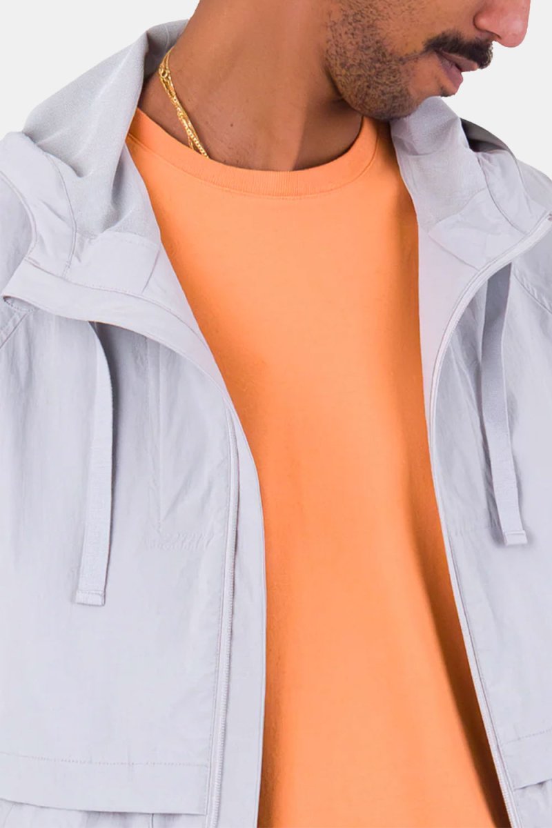 Folk Prism Zip Thru Jacket (Soft Blue) | Sweaters