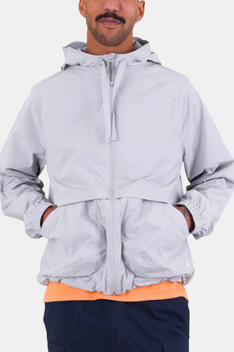 Folk Prism Zip Thru Jacket (Soft Blue) | Sweaters