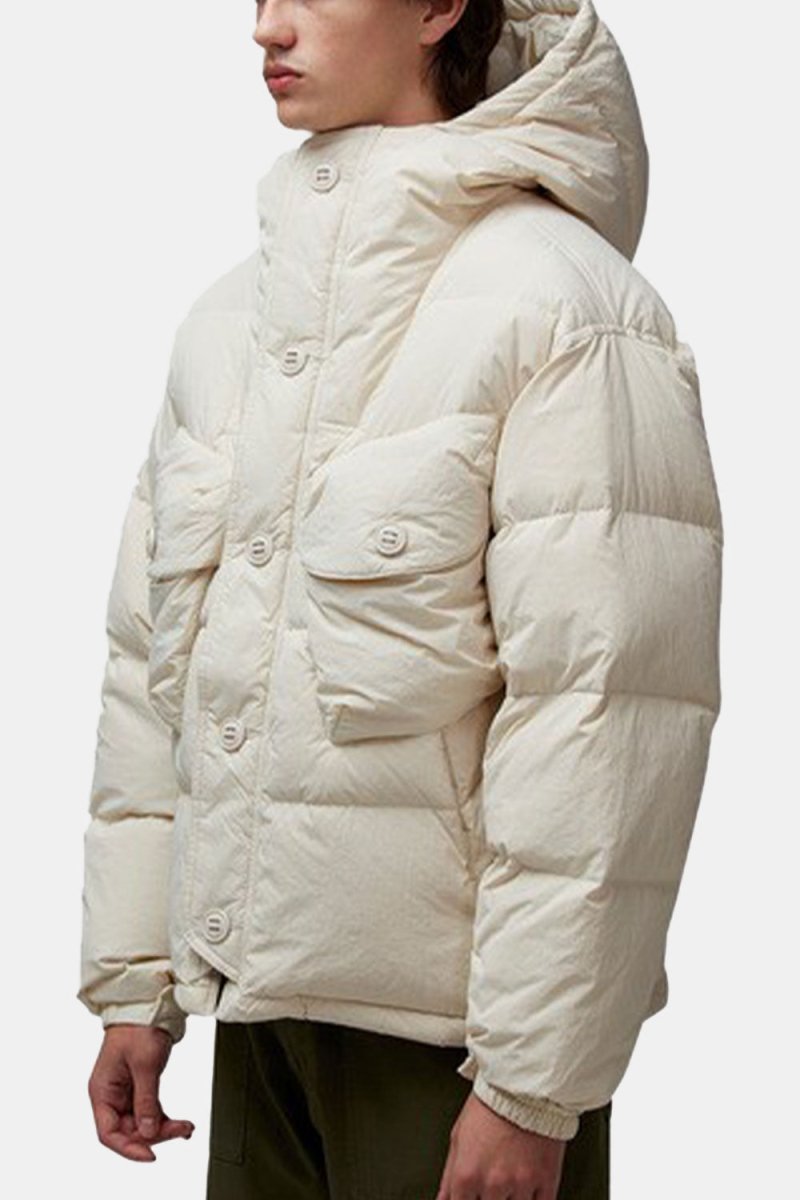 Frizmworks Smock Puffer Down Parka (Cream) | Jackets