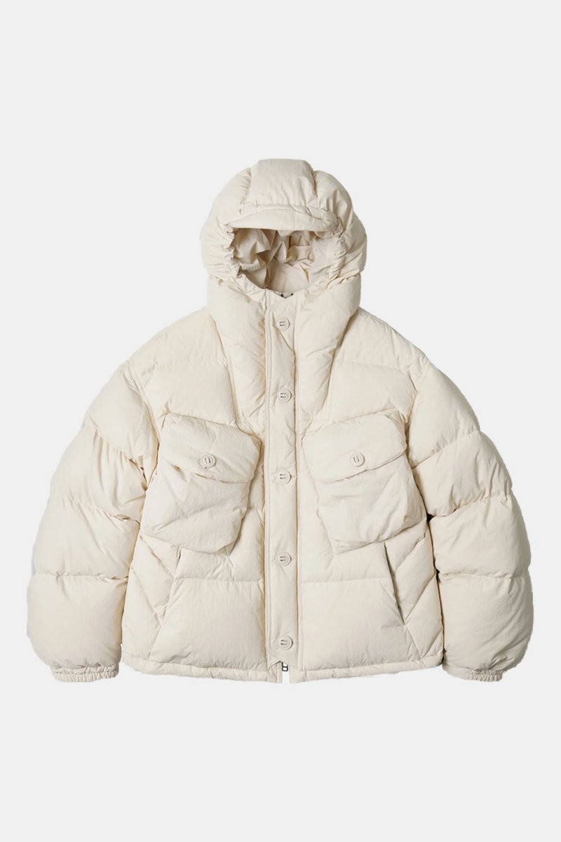Frizmworks Smock Puffer Down Parka (Cream) | Jackets
