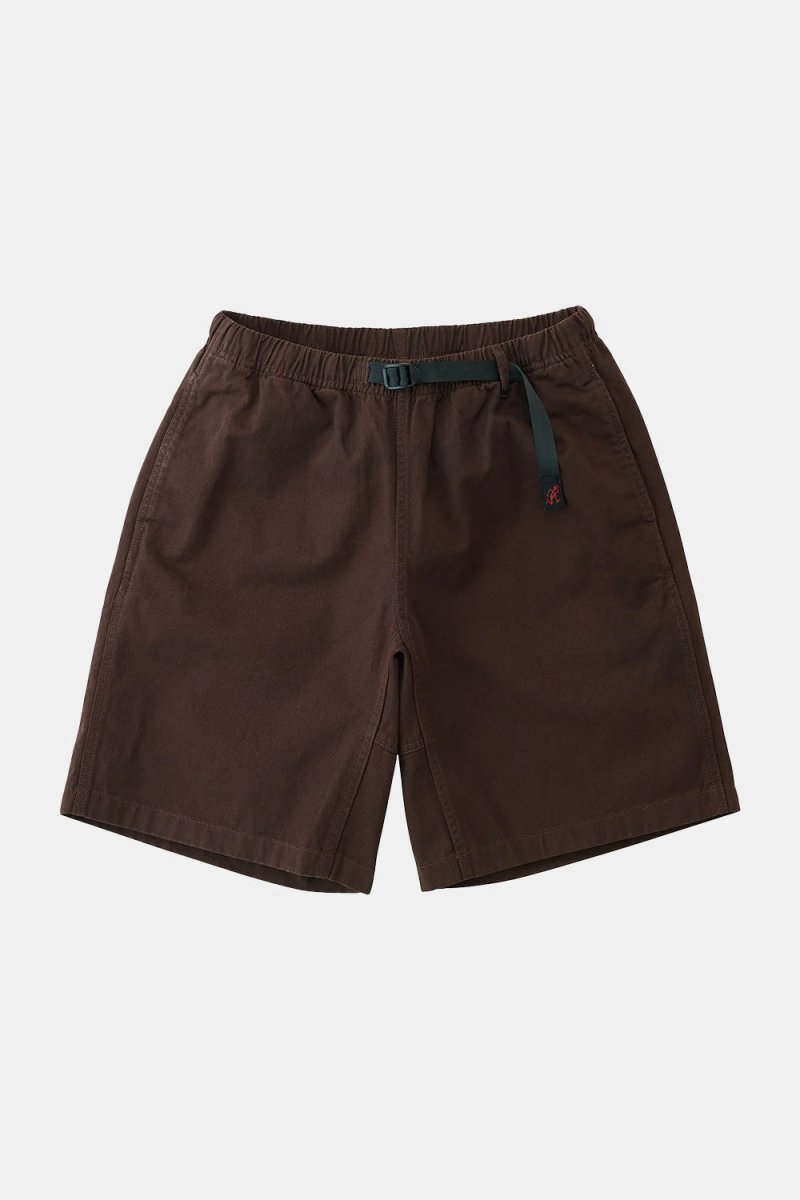Gramicci G-Shorts Double-Ringspun Organic Cotton Twill (Dark Brown) | Shorts