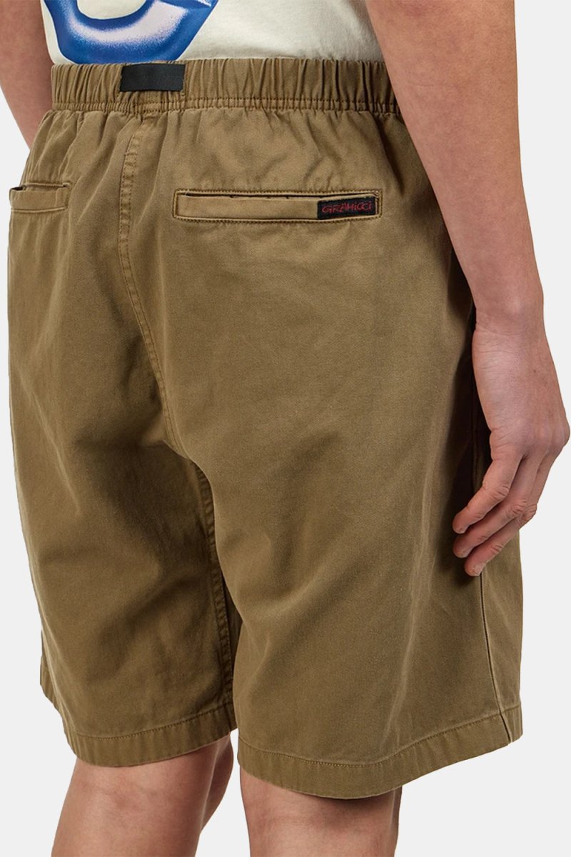 Gramicci G-Shorts Pigment Dye Cotton Twill (Moss) | Shorts