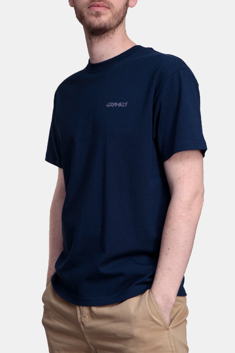Gramicci Trunk T-Shirt (Navy Blue) | T-Shirts