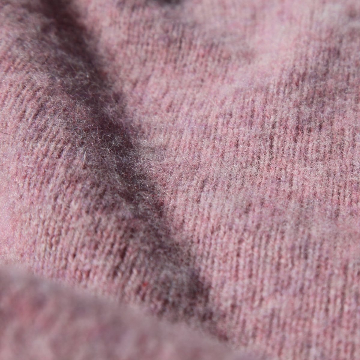 Half Dozen Super Soft Double Brushed Crew Neck (Heather Orchid) | Knitwear