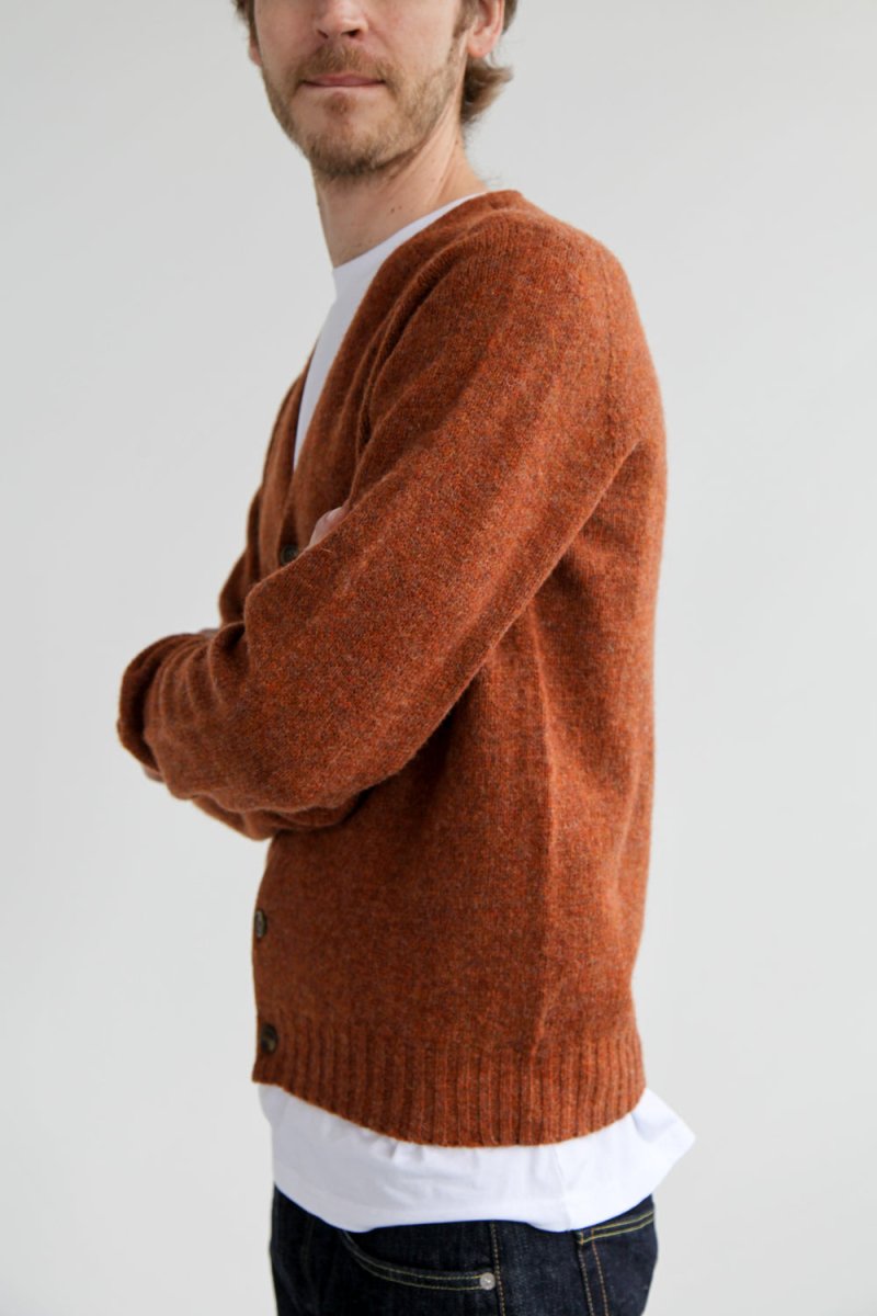 Half Dozen Unbrushed Supersoft Cardigan (Sienna) | Knitwear
