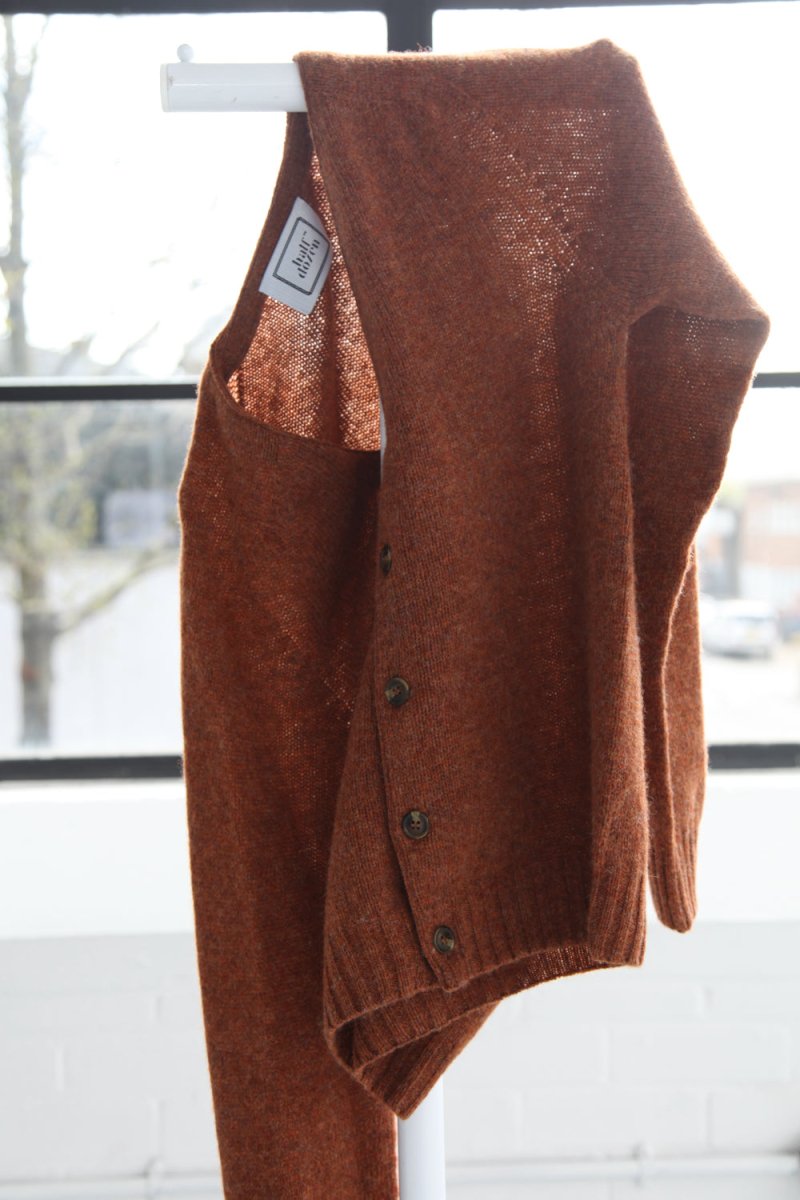 Half Dozen Unbrushed Supersoft Cardigan (Sienna) | Knitwear