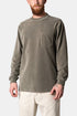 La Paz Duarte L/S T-Shirt (Ribbed Military Green) | T-Shirts