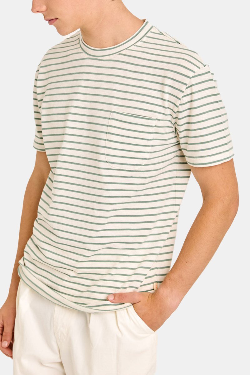 La Paz Guerreiro T-Shirt (Green Spray Stripes) | T-Shirts