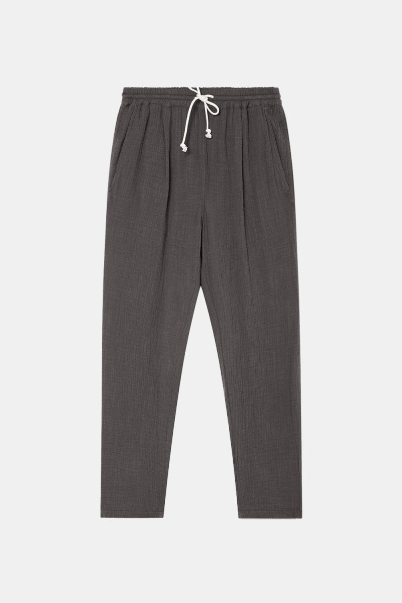 La Paz Ponte Relaxed Joggers (Smoked Pearl Linen) | Trousers