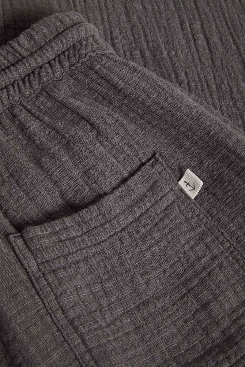 La Paz Ponte Relaxed Joggers (Smoked Pearl Linen) | Trousers