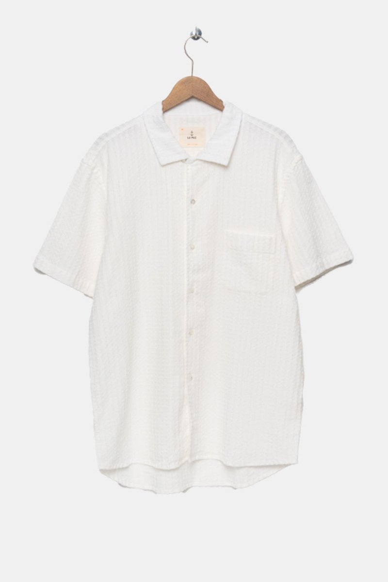 La Paz Silveira Panama Shirt (Textured Ecru) | Shirts