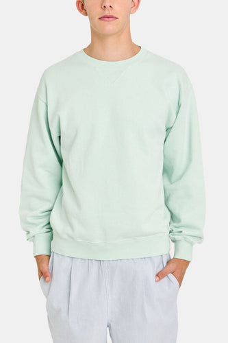 La Paz Xavier Classic Print Sweatshirt (Green Spray) | Sweaters