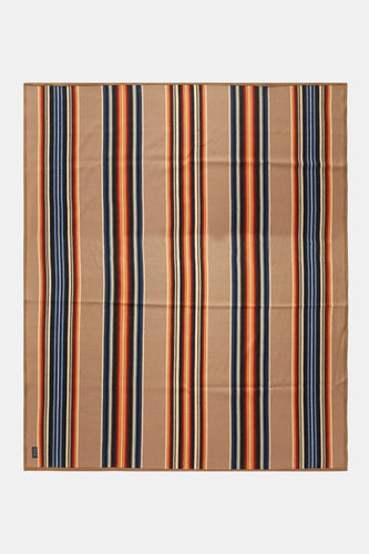 Pendleton Jacquard Serape Blanket (Grey Horse Khaki) | Homeware
