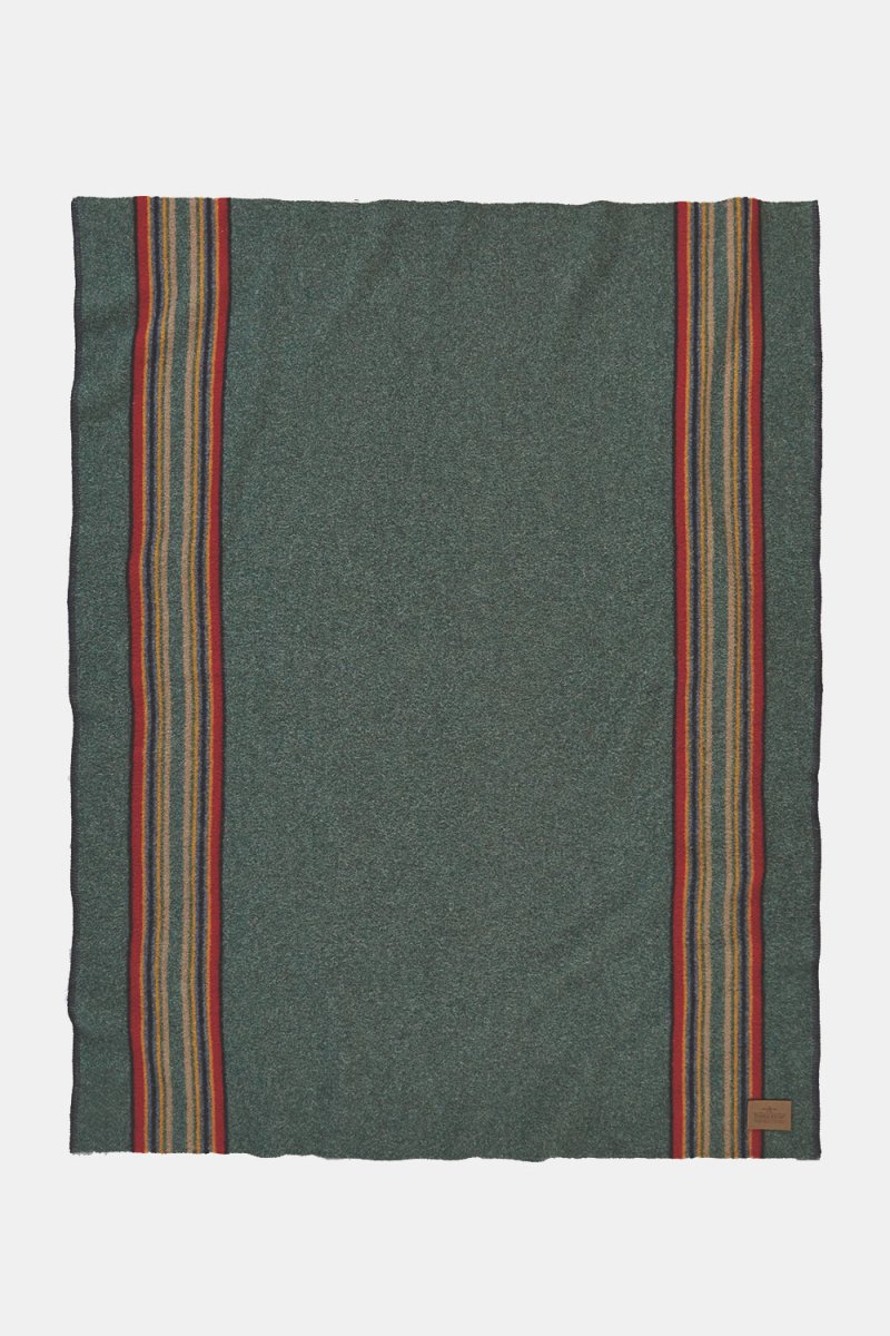 Pendleton Yakima Throw (Green Heather) | Homeware