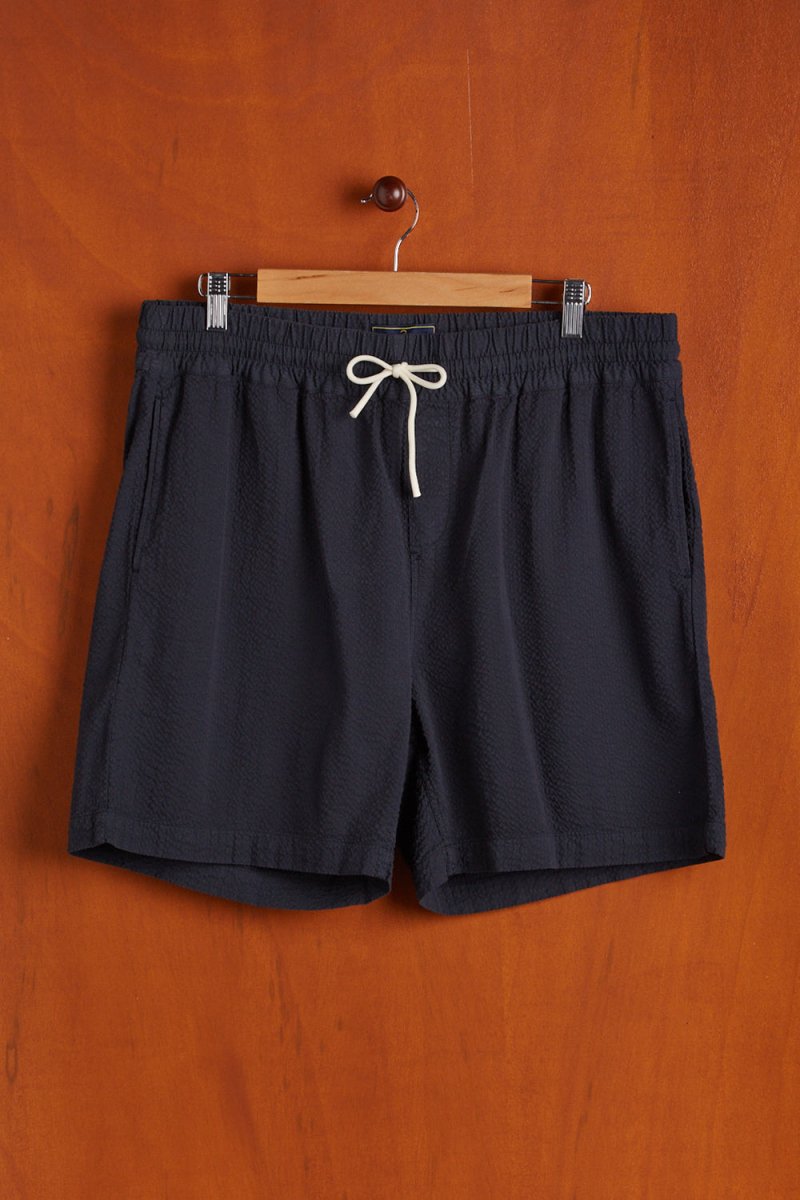 Portuguese Flannel Atlantico Shorts (Dark Navy) | Shorts