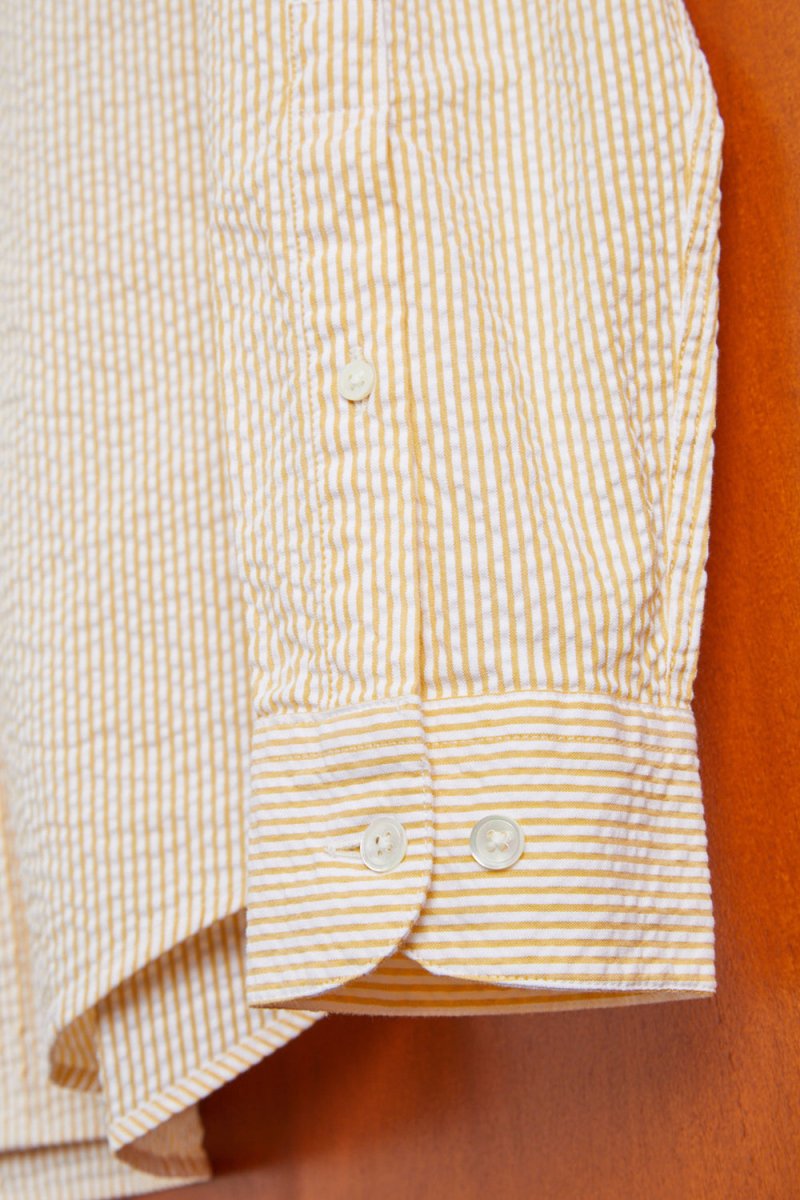 Portuguese Flannel Atlantico Stripe Shirt (Yellow) | Shirts