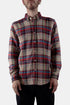 Portuguese Flannel Crush ESP Check Shirt (Red / Ecru) | Shirts
