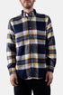 Portuguese Flannel Equi Check ESP Shirt (Blue / White / Yellow) | Shirts
