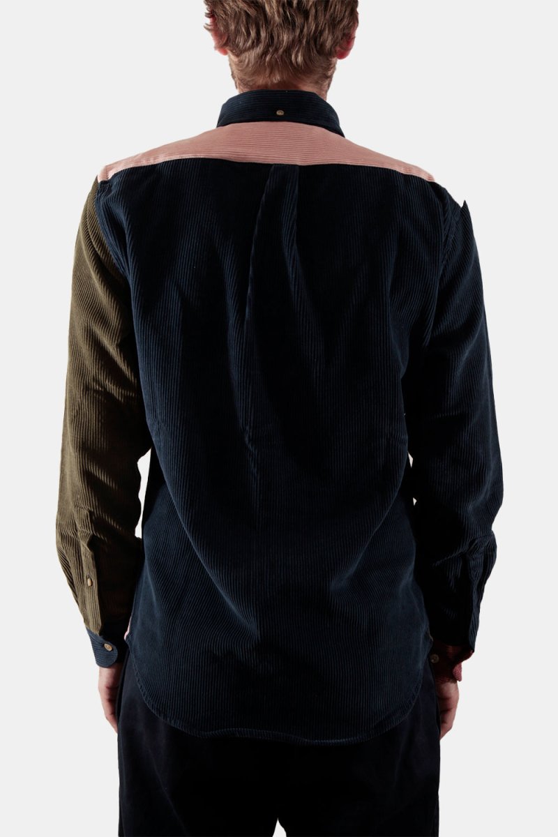 Portuguese Flannel Lobo Patchwork Cotton-Cord Shirt (Multi) | Shirts