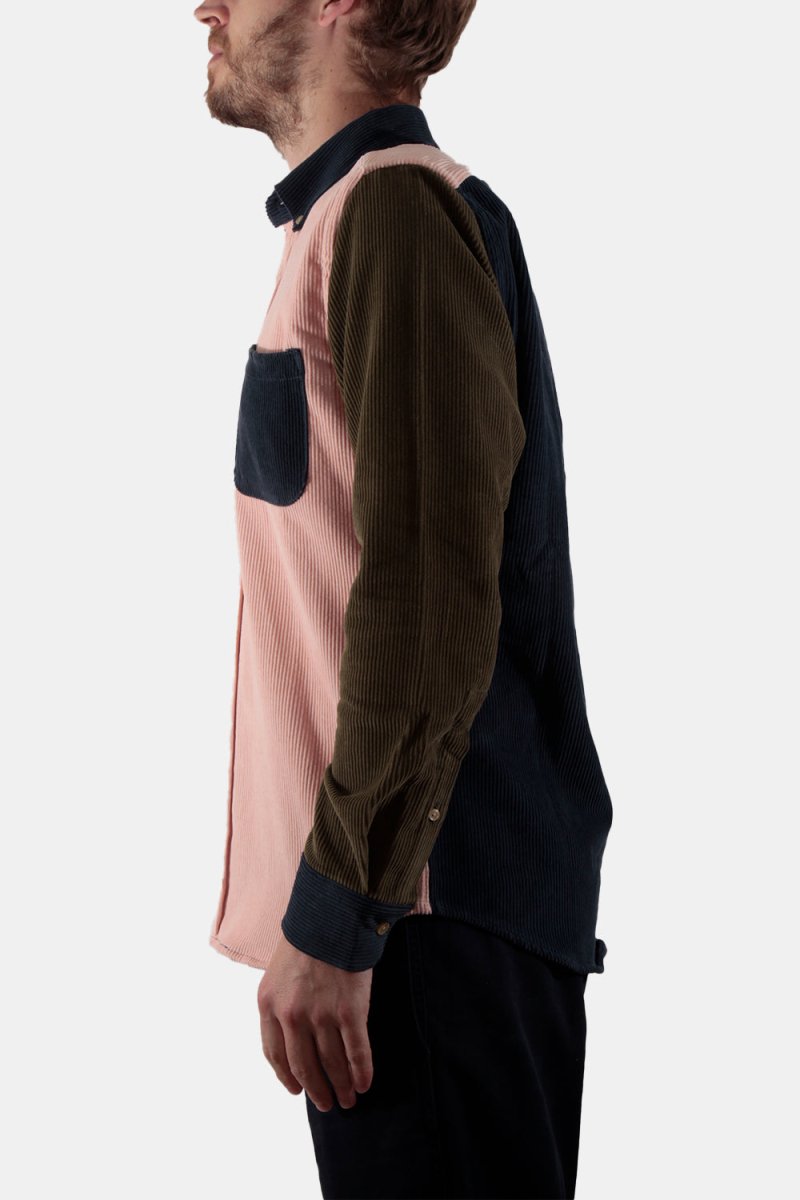 Portuguese Flannel Lobo Patchwork Cotton-Cord Shirt (Multi) | Shirts