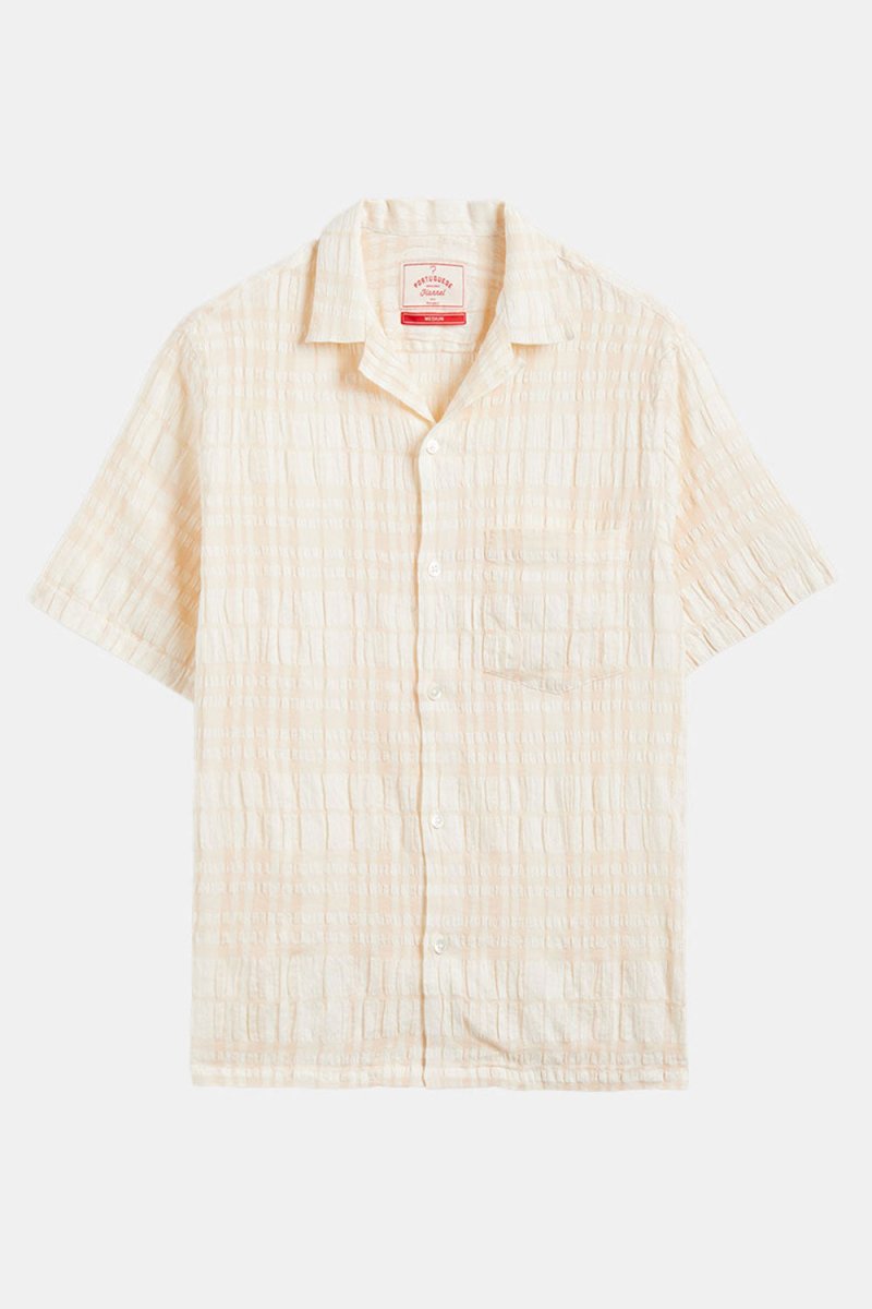 Portuguese Flannel Malcom Shirt (Ecru) | Shirts