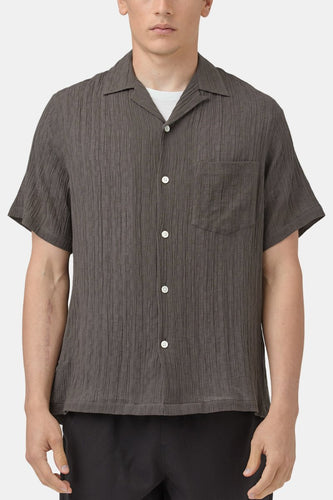 Portuguese Flannel Nori Shirt (Dark Grey) | Shirts