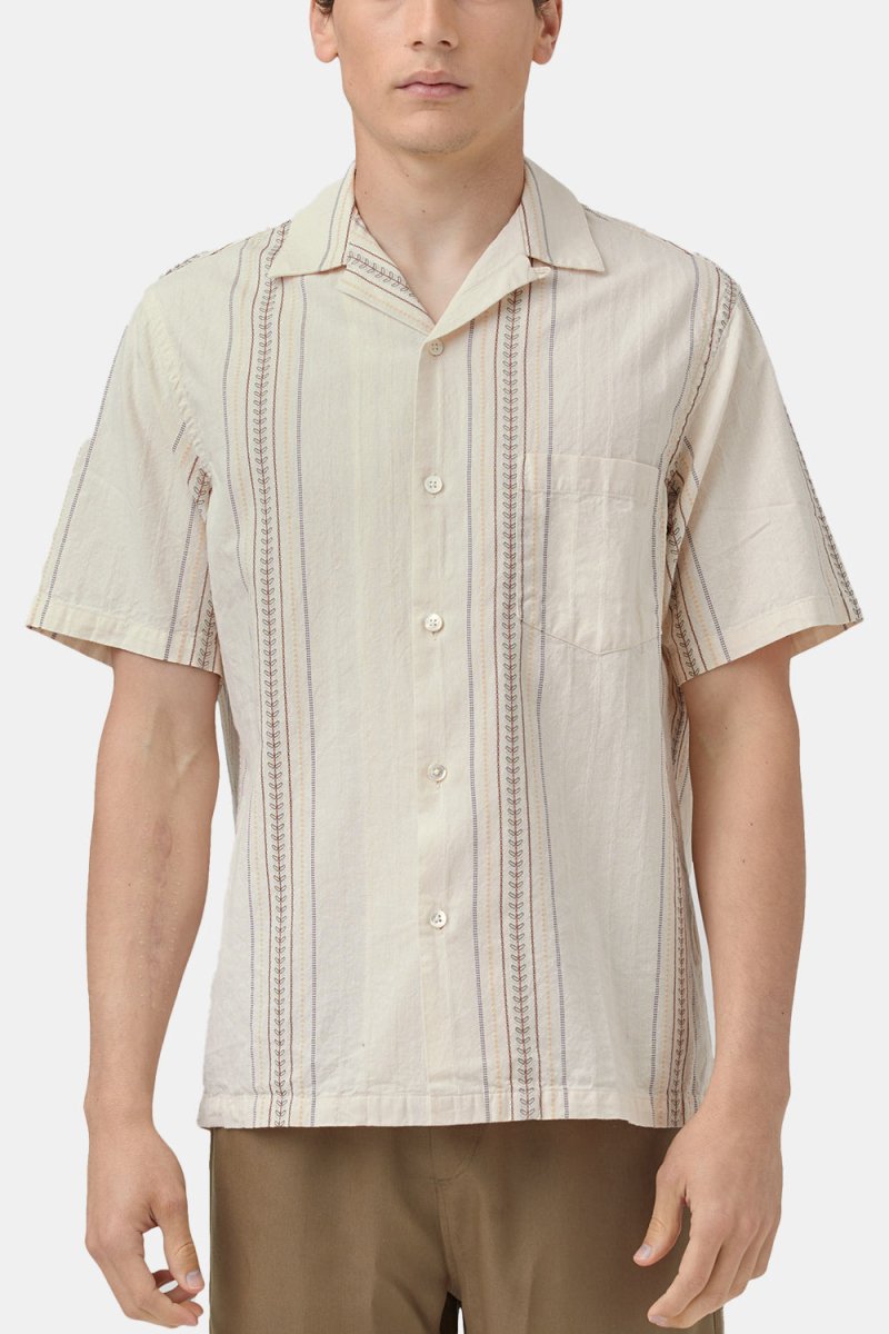 Portuguese Flannel Tapestry Shirt (Ecru) | Shirts
