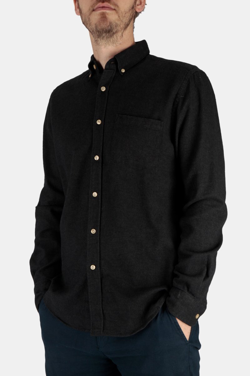 Portuguese Flannel Teca ESP BD Shirt (Grey) | Shirts