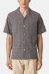 Portuguese Flannel Tile Shirt (Green/Orange) | Shirts