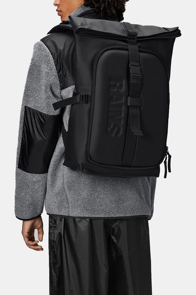 Rains Texel Moulded Backpack W3 (Black) | Bags