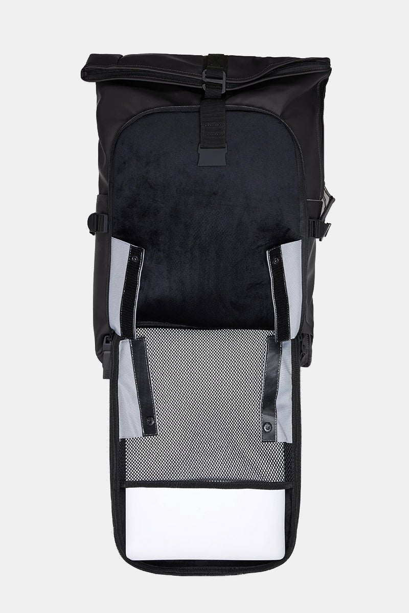 Rains Texel Moulded Backpack W3 (Black) | Bags