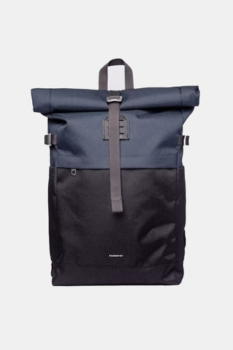 Sandqvist Icon Rolltop Backpack M (Multi Black/Navy) | Bags