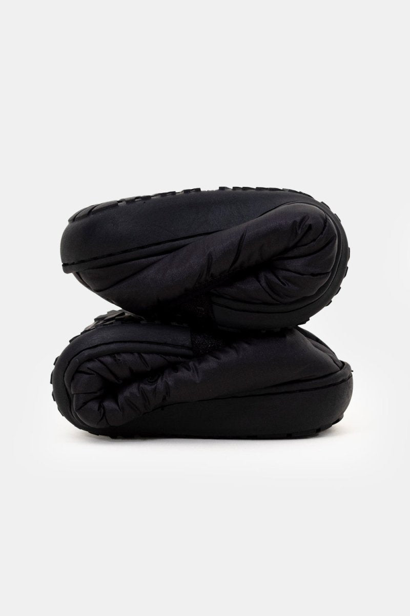 SUBU Indoor Outdoor Packable Slippers (Gloss Black) | Shoes