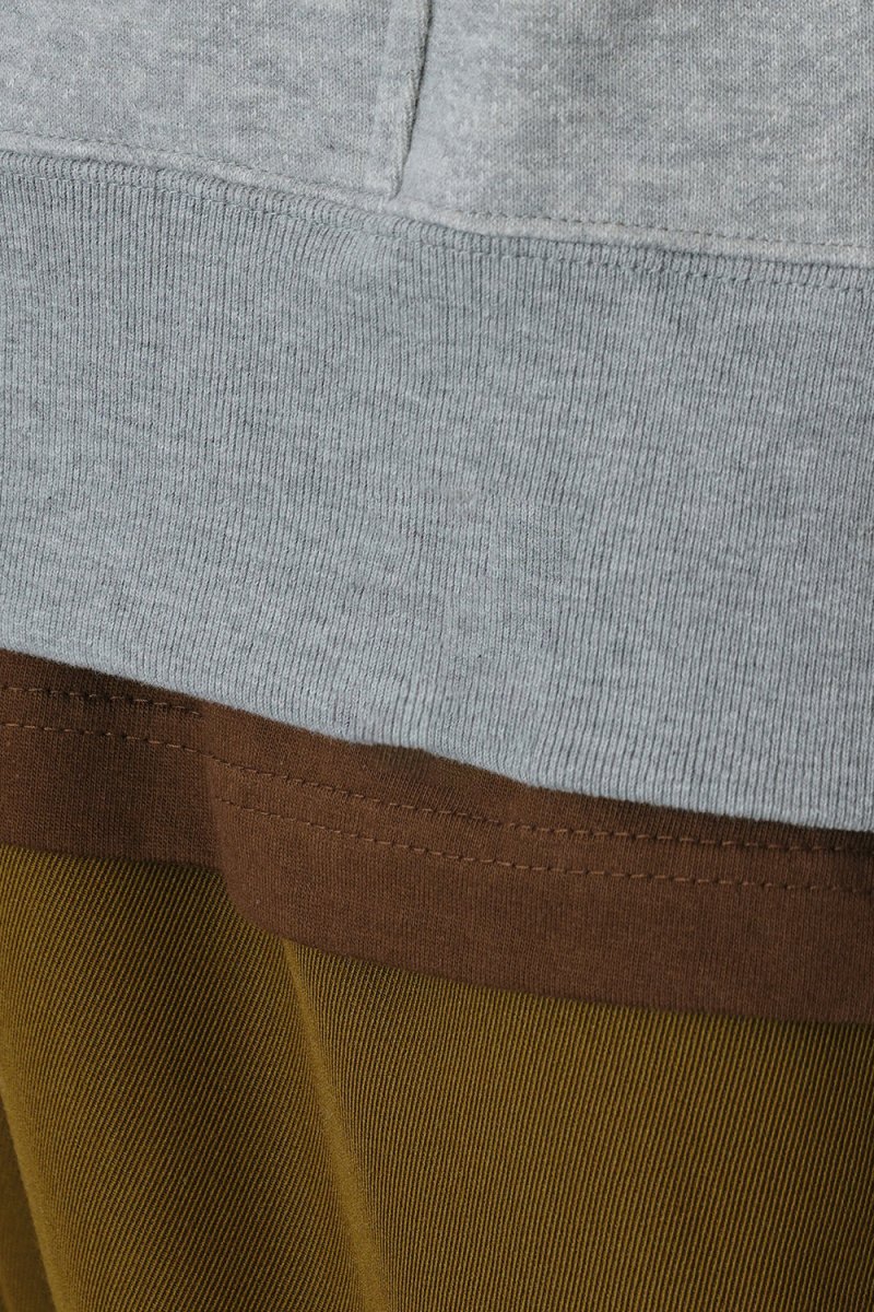United Athle Japan Made Pull Over Hoodie (Grey) | Sweaters