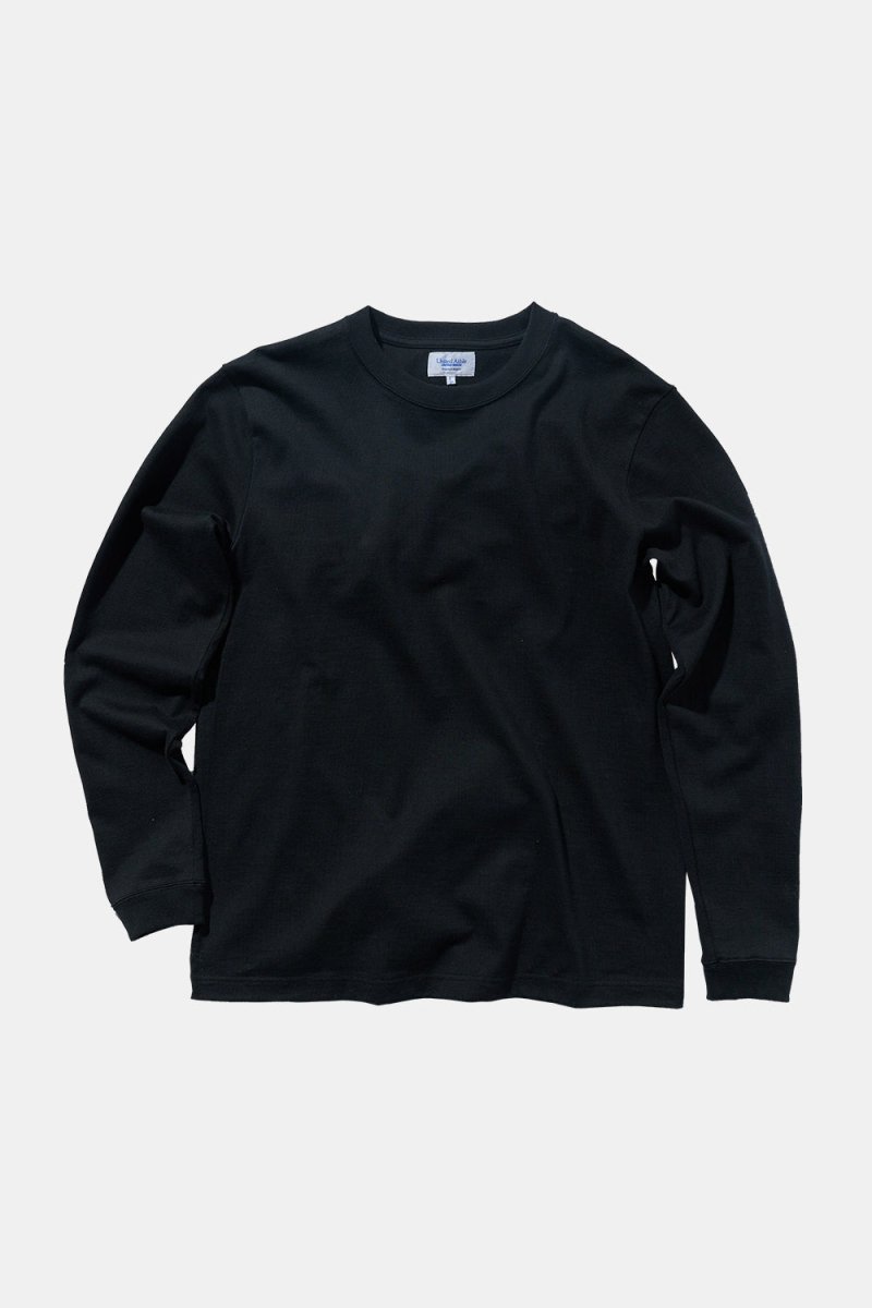 United Athle Japan Made Standard Fit Long Sleeve T-shirt (Black) | T-Shirts