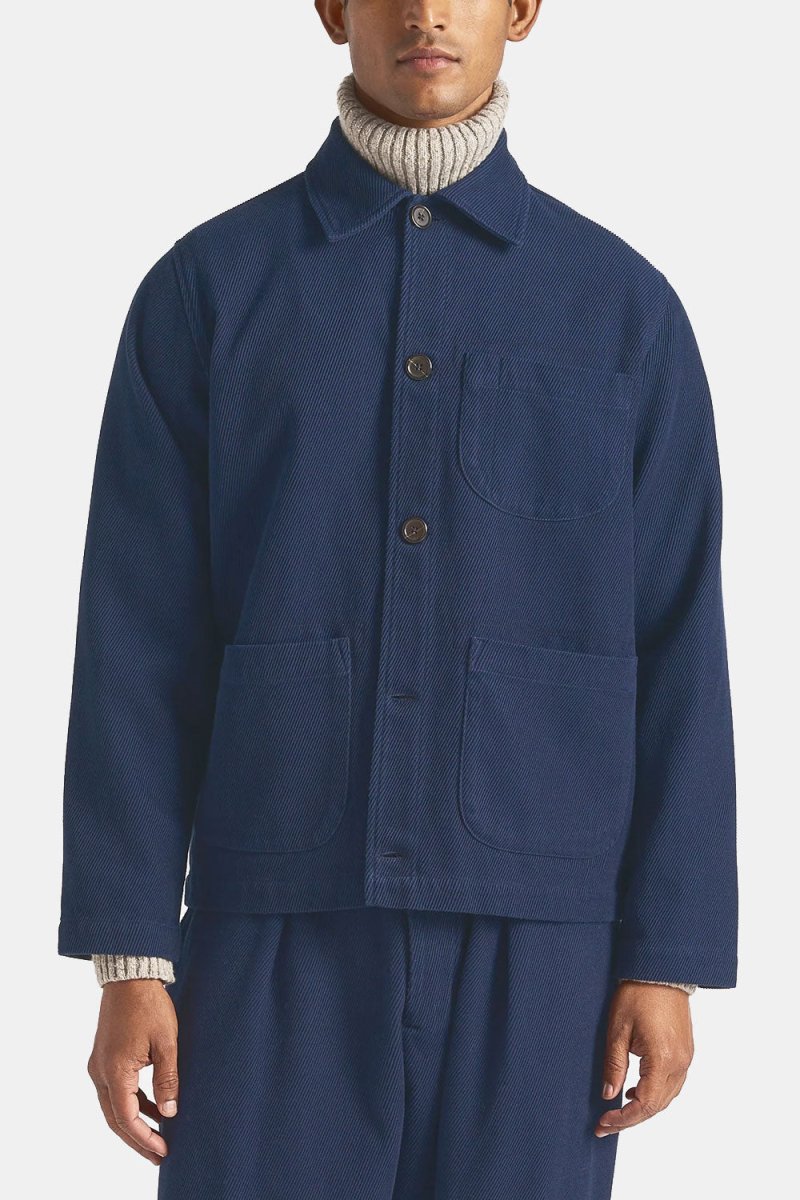Universal Works Field Jacket (Navy Super Twill) | Jackets
