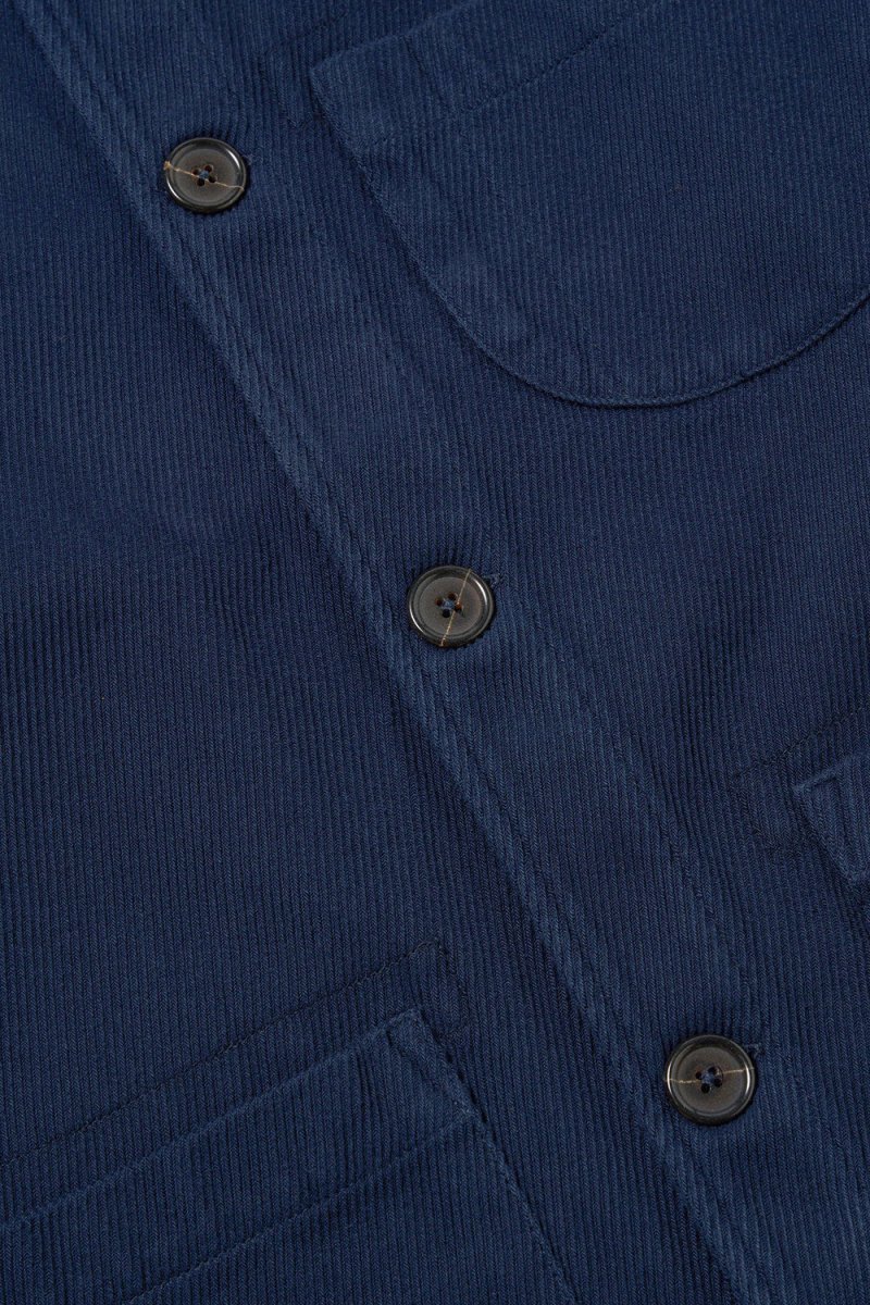 Universal Works Field Jacket (Navy Super Twill) | Jackets