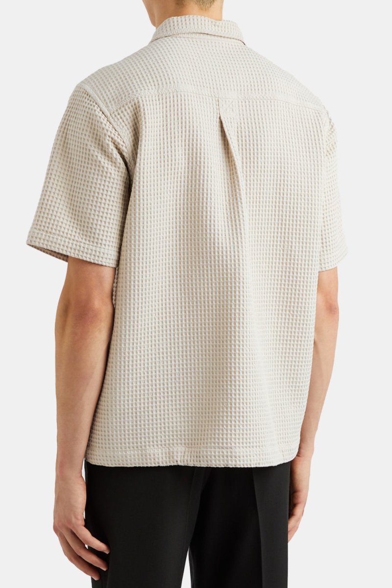 Universal Works Tech Overshirt (Driftwood Pike Waffle) | Shirts