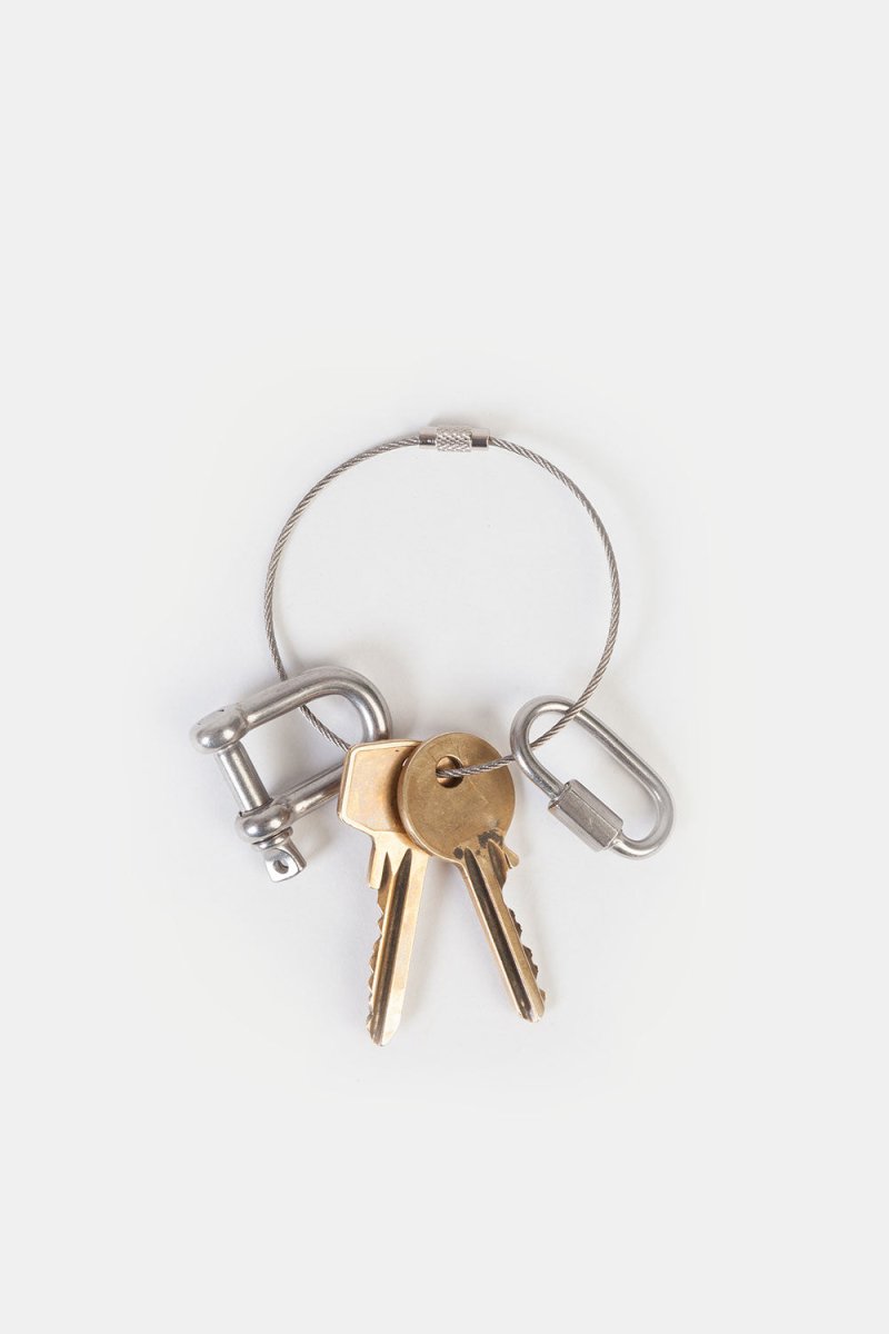 Zippo Keyring Chain (Steal Grey) | Accessories