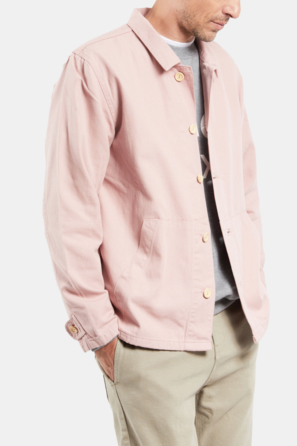 Armor Lux Fisherman&#39;s Jacket Heritage (Antic Pink) | Number Six
