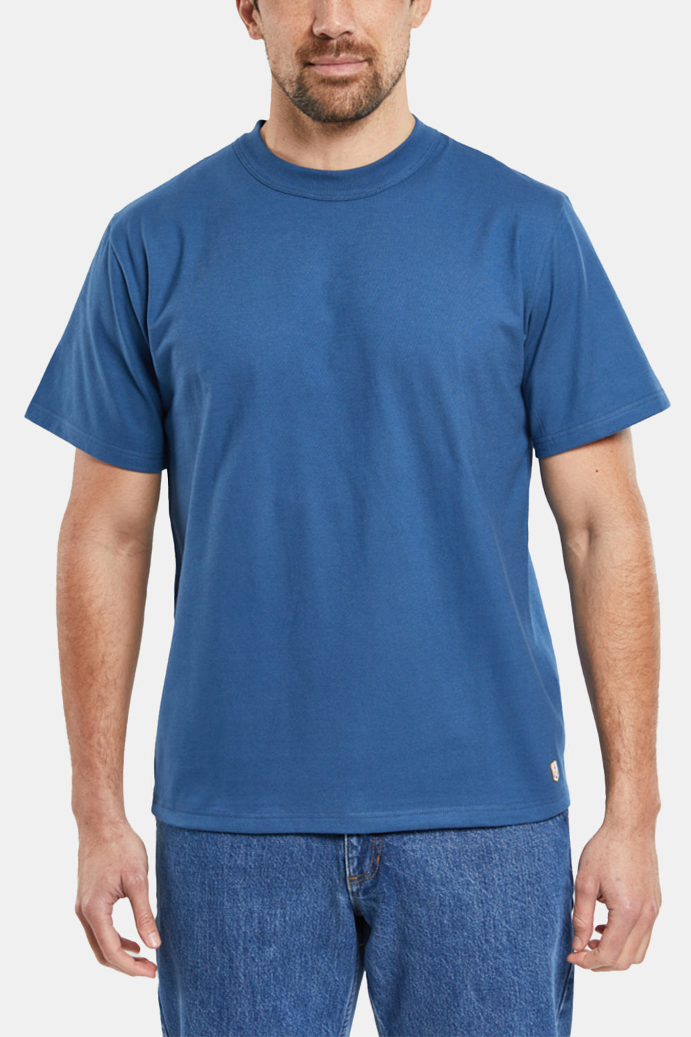 Armor Lux Heritage Organic Callac T-Shirt (Libeccio Blue) | Number Six