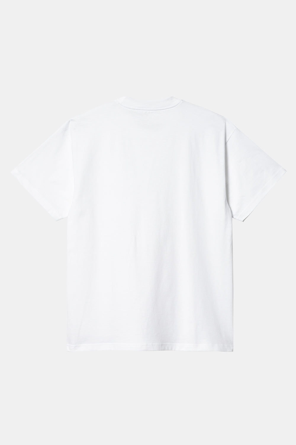 Carhartt WIP Short Sleeved Organic Stretch Pocket T-Shirt (White) | Number Six
