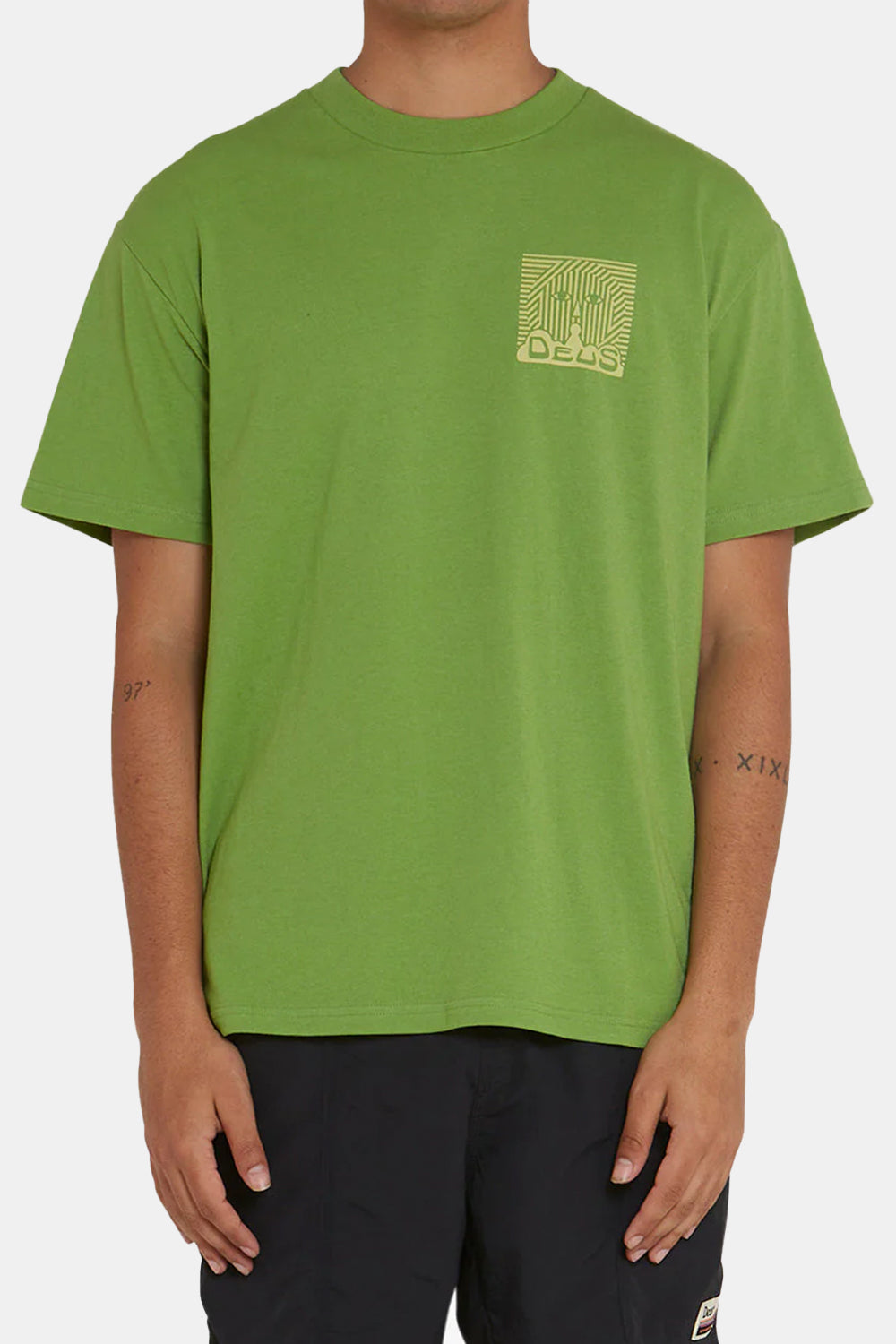 Deus Uv T-Shirt (Camp Green)